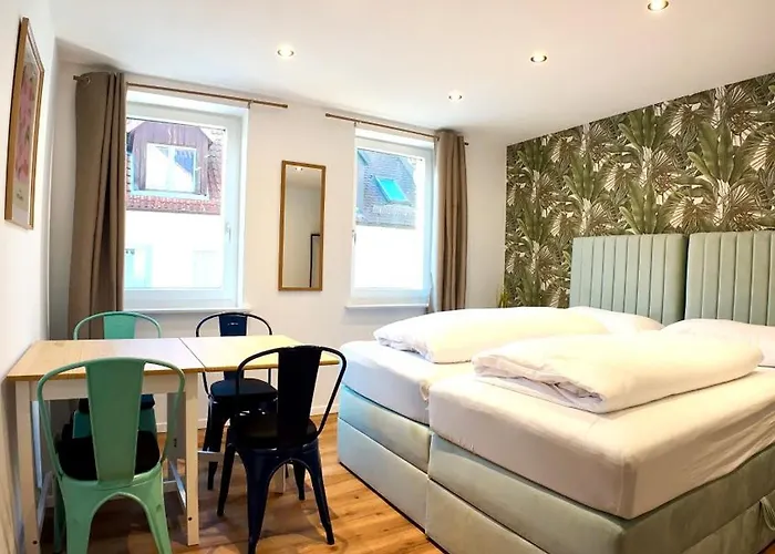 Unique Jungle Leaf Lejlighed Ulm